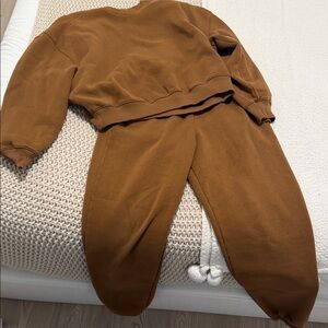 Nuuds Warm Brown Loungewear Set
